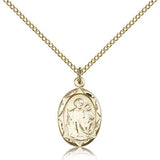 St. Joseph Medal, Gold Filled - Gold-tone