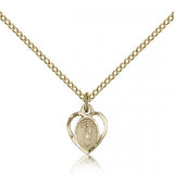 Our Lady of Guadalupe Medal, Gold Filled - Gold-tone