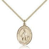 Our Lady of Africa Medal, Gold Filled, Medium - Gold-tone