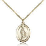 St. Anne Medal, Gold Filled, Medium - Gold-tone