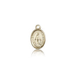 Miraculous Medal, 14 Karat Gold - 14 KT Yellow Gold