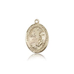 St. Catherine of Bologna Medal, 14 Karat Gold, Medium - 14 KT Yellow Gold