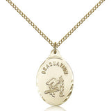 Graduate Medal, Gold Filled - Gold-tone