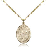 St. John Chrysostom Medal, Gold Filled, Medium - Gold-tone