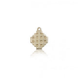 Jerusalem Cross Pendant, 14 Karat Gold - 14 KT Yellow Gold