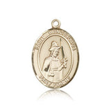 St. Wenceslaus Medal, 14 Karat Gold, Large - 14 KT Yellow Gold
