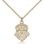 Seven Gifts Medal, Gold Filled - Gold-tone