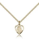 Guardian Angel Medal, Gold Filled - Gold-tone