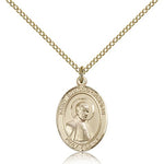 St. Edmund Campion Medal, Gold Filled, Medium - Gold-tone