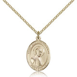 St. Edmund Campion Medal, Gold Filled, Medium - Gold-tone
