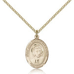 St. John Baptist De La Salle Medal, Gold Filled, Medium - Gold-tone