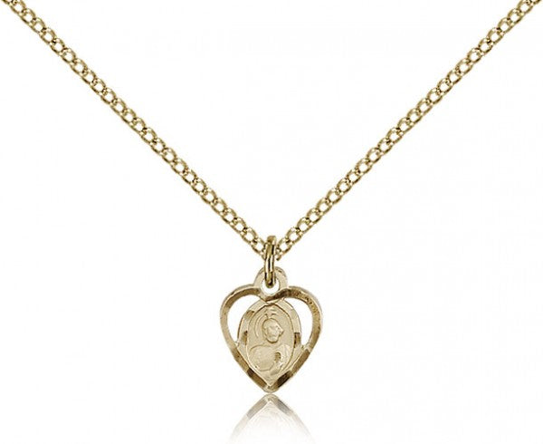 St. Jude Medal, Gold Filled - Gold-tone