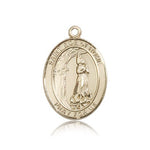 St. Zoe of Rome Medal, 14 Karat Gold, Large - 14 KT Yellow Gold