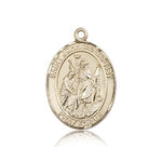 St. John the Baptist Medal, 14 Karat Gold, Large - 14 KT Yellow Gold