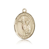 St. Paul of the Cross Medal, 14 Karat Gold, Large - 14 KT Yellow Gold