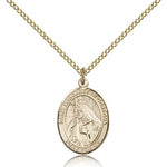 St. Margaret of Cortona Medal, Gold Filled, Medium - Gold-tone