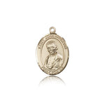 St. John Neumann Medal, 14 Karat Gold, Medium - 14 KT Yellow Gold