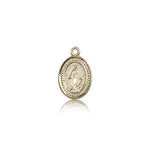 Miraculous Medal, 14 Karat Gold - 14 KT Yellow Gold
