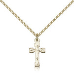 Cross Pendant, Gold Filled - Gold-tone