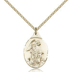 Guardian Angel Medal, Gold Filled - Gold-tone