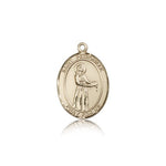 St. Petronille Medal, 14 Karat Gold, Medium - 14 KT Yellow Gold