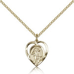 Guardian Angel Medal, Gold Filled - Gold-tone