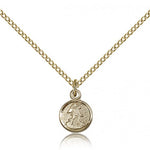 Guardian Angel Medal, Gold Filled - Gold-tone