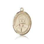 Blessed Pier Giorgio Frassati Medal, 14 Karat Gold, Large - 14 KT Yellow Gold