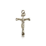 Maltese Crucifix Pendant, 14 Karat Gold - 14 KT Yellow Gold