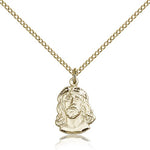 Ecce Homo Medal, Gold Filled - Gold-tone