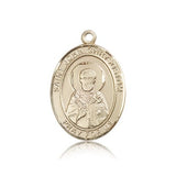 St. John Chrysostom Medal, 14 Karat Gold, Large - 14 KT Yellow Gold