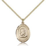 St. John Bosco Medal, Gold Filled, Medium - Gold-tone