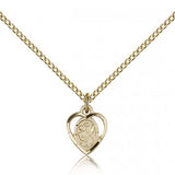 St. Christopher Medal, Gold Filled - Gold-tone
