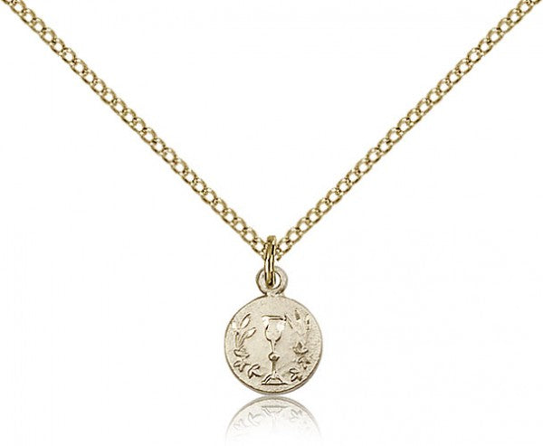 Communion Medal, Gold Filled - Gold-tone