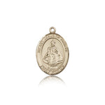 Infant of Prague Medal, 14 Karat Gold, Medium - 14 KT Yellow Gold