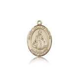 Infant of Prague Medal, 14 Karat Gold, Medium - 14 KT Yellow Gold