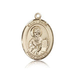 St. Paul the Apostle Medal, 14 Karat Gold, Large - 14 KT Yellow Gold