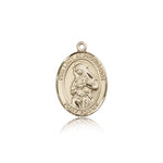 Our Lady of Providence Medal, 14 Karat Gold, Medium - 14 KT Yellow Gold