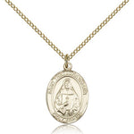 St. Theodore Guerin Medal, Gold Filled, Medium - Gold-tone