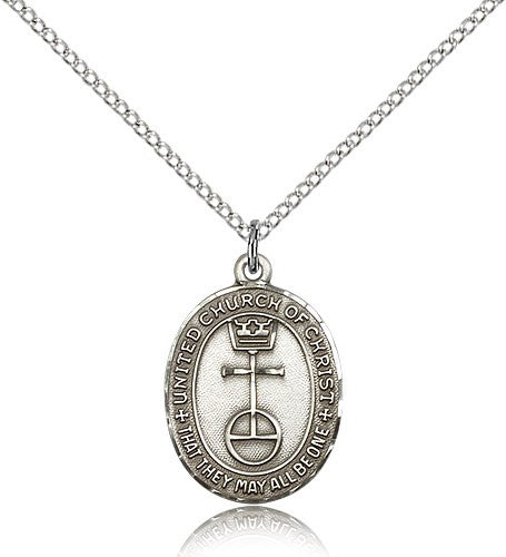 Women's Sterling Silver United Church of Christ Medal
