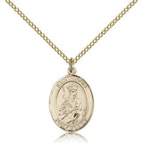 St. Louis Medal, Gold Filled, Medium - Gold-tone