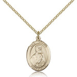 St. Thomas the Apostle Medal, Gold Filled, Medium - Gold-tone