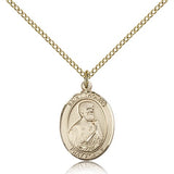 St. Thomas the Apostle Medal, Gold Filled, Medium - Gold-tone