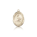 St. Josemaria Escriva Medal, 14 Karat Gold, Medium - 14 KT Yellow Gold