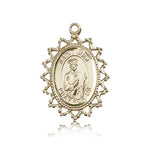 St. Jude Medal, 14 Karat Gold - 14 KT Yellow Gold