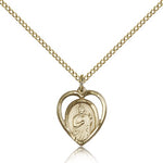 St. Jude Medal, Gold Filled - Gold-tone