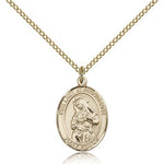 Our Lady of Providence Medal, Gold Filled, Medium - Gold-tone