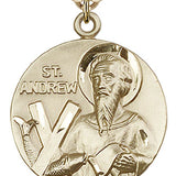 St. Andrew Medal, Gold Filled
