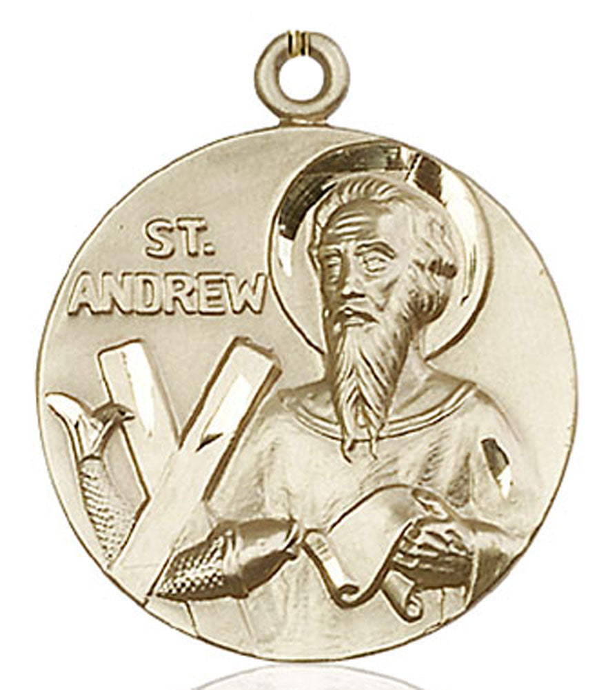 St. Andrew Medal, Gold Filled - No Chain