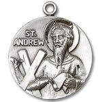 St. Andrew Medal, Sterling Silver - No Chain